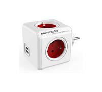 PRESA MULTIPLA ALLOCACOC Original USB Type E - 4 prese, 2 USB, cavo 1.5 m, prese tipo E, protezione da sovratensioni