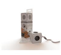 PRESA MULTIPLA ALLOCACOC PowerCube Extended USB - 4 prese, 2 USB, cavo 1.5m, prese tedesche, protezione