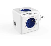 PRESA MULTIPLA ALLOCACOC PowerCube Original USB - 4 prese, 2 USB, cavo 1.5 m, prese tipo F, protezione bambini