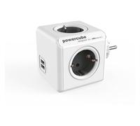 PRESA MULTIPLA ALLOCACOC PowerCube Original USB - 4 prese, 2 USB, prese Type F, protezione bambini