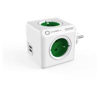 PRESA MULTIPLA ALLOCACOC PowerCube Original USB Type E - 4 prese, 2 USB, cavo 1.5m, prese tipo E, protezione