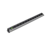 PRESA MULTIPLA BACHMANN 300.005 - 12 prese, cavo 2m, prese Schuko, interruttore on/off