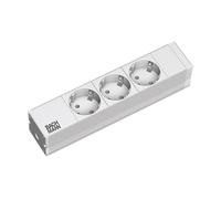 PRESA MULTIPLA BACHMANN 333.417 - 3 prese, cavo 2m, prese CEE 7/3