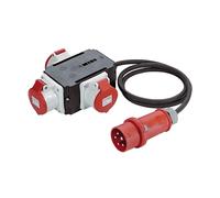 PRESA MULTIPLA BACHMANN 349.035 - 3 prese, cavo 1,5 m, prese CEE
