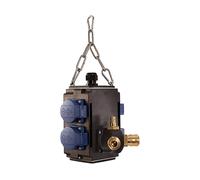 PRESA MULTIPLA BACHMANN 349.301 - 4 prese Schuko CEE 7/3, protezione IP44, interruttore