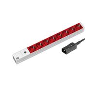 PRESA MULTIPLA BACHMANN 4016514014538 - 8 prese, cavo 2m, prese Schuko