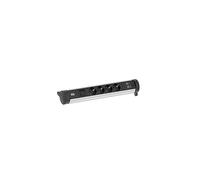 PRESA MULTIPLA BACHMANN 706.002 - 4 prese, 1 USB, cavo 0.2m, prese CEE 7/3, interruttore on/off