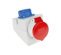 PRESA MULTIPLA BACHMANN 910.002 - 3 prese, prese CEE e Schuko, protezione sovratensioni