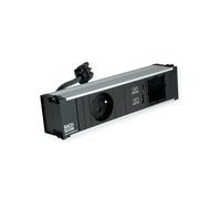 PRESA MULTIPLA BACHMANN 912.1677 - 1 , 1 USB, cavo 0,2 m, prese UTE, protezione da sovratensioni, interruttore