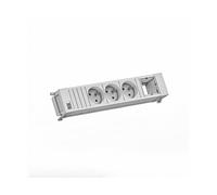 PRESA MULTIPLA BACHMANN 916.715 - 3 prese UTE, cavo 0,2m, protezione sovratensioni, interruttore