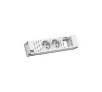 PRESA MULTIPLA BACHMANN CONI 2xUTE 1xCM 0,2m GST18 RAL9010