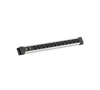 PRESA MULTIPLA BACHMANN CONNECTUS 12xCEE7/3 - 12 prese, cavo 2m, prese tedesche, interruttore acceso/spento