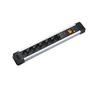 PRESA MULTIPLA BACHMANN CONNECTUS 330.104 - 6 prese, cavo 2m, prese tipo F, protezione sovratensioni