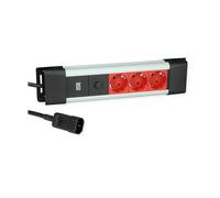 PRESA MULTIPLA BACHMANN CONNECTUS 3xCEE7/3 - 3 prese, cavo 2m, prese CEE 7/3