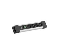 PRESA MULTIPLA BACHMANN CONNECTUS 4xCEE7/3 - 4 prese, cavo 2 m, prese tedesche, interruttore on/off