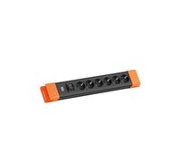 PRESA MULTIPLA BACHMANN CONNECTUS 6xCEE7/3 - 6 prese, cavo 2m, prese Schuko, interruttore on/off