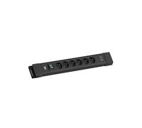 PRESA MULTIPLA BACHMANN CONNECTUS 6xUTE - 6 prese, 1 USB, cavo 2m, prese tipo E, protezione sovratensioni