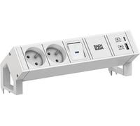 Presa multipla Bachmann DESK 2 bianco 902.3209 (902.3209) NEW