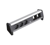 PRESA MULTIPLA BACHMANN DESK 3x Schuko 2x GST18 - 3 prese Schuko, 2 prese GST18