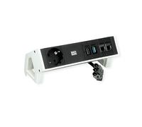PRESA MULTIPLA BACHMANN DESK2 1xCEE7/3 1xHDMI 2xCAT6A