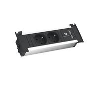 PRESA MULTIPLA BACHMANN KAPSA S - 2 prese tipo E, 2 USB, cavo 2m, protezione sovratensioni