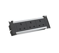 PRESA MULTIPLA BACHMANN Kapsa S - 3 prese tipo G, cavo 2m, protezione sovratensioni