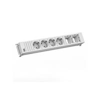 PRESA MULTIPLA BACHMANN Multipresa 4 prese CEE 7/3, cavo 0,2 m, spina GST18, bianco