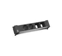 PRESA MULTIPLA BACHMANN POWER FRAME Medium 2 prese, cavo 0,2 m, prese Schuko