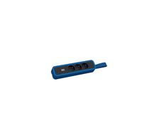 PRESA MULTIPLA BACHMANN PRIMO 2 3xUTE - 3 prese, cavo 2m, prese tedesche, protezione da sovratensioni
