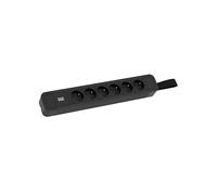PRESA MULTIPLA BACHMANN PRIMO 2 - 6 prese, cavo 2m, prese francesi, protezione da sovratensioni, interruttore