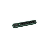 PRESA MULTIPLA BACHMANN PRIMO 2 - 6 prese, cavo 2m, prese Tipo EF, interruttore on/off