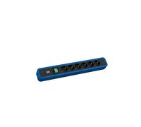 PRESA MULTIPLA BACHMANN PRIMO 2 - 6 prese, cavo 2m, prese Type F (CEE 7/7), interruttore on/off