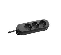 PRESA MULTIPLA BACHMANN SMART - 3 prese, cavo 3m, prese Schuko, protezione sovratensioni, interruttore