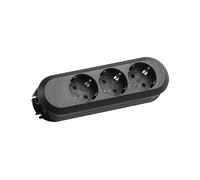 PRESA MULTIPLA BACHMANN SMART 3xCEE7/3 - 3 prese, prese Schuko, protezione da sovratensioni