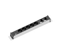 PRESA MULTIPLA BACHMANN Universal - 5 prese, cavo 3m, prese universali