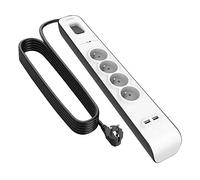 E_0002_S9118191 Belkin Multipresa con 4 Prese con Interruttore Belkin BSV401CA2M