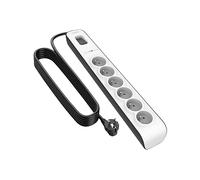 PRESA MULTIPLA BELKIN BSV603ca2m - 6 prese, cavo 2m, prese tipo E, protezione sovratensioni