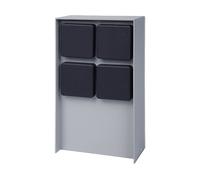 PRESA MULTIPLA BOLD Abano - 4 prese, cavo 1m, prese Schuko, protezione sovratensioni, interruttore