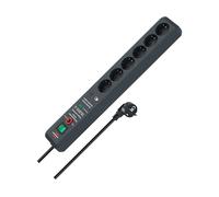 PRESA MULTIPLA BRENNENSTUHL da Secure-Tec 3500 W - 6 Prese, Cavo 3m, Interruttore