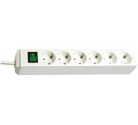 PRESA MULTIPLA BRENNENSTUHL Eco-Line 6 prese, cavo 1,5 m, prese Schuko, interruttore acceso/spento