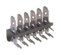 Presa multipla da 7,62 mm x 11 mm, tipo 2.8, ideale per impianti elettrici che richiedono un collegamento sicuro ed efficiente. Perfetto per progetti fai da te e professionali.