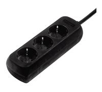PRESA MULTIPLA HAMA 00108843 - 3 prese, cavo 5m, prese schuko, protezione sovratensioni, interruttore