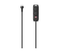 PRESA MULTIPLA HAMA 00223062 - 2 prese, cavo 2m, prese tipo F, interruttore acceso/spento