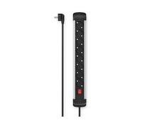 PRESA MULTIPLA HAMA 00223105 - 8 prese, cavo 1.5m, prese tipo F, interruttore on/off