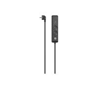 PRESA MULTIPLA HAMA 00223188 - 2 prese, 3 USB, cavo 1.4m, prese italiane, protezione sovratensioni