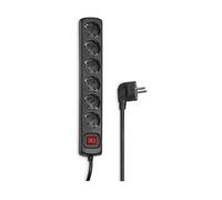PRESA MULTIPLA HAMA 137266 - 6 prese, cavo 5m, prese Tipo C, interruttore on/off