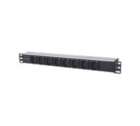 PRESA MULTIPLA INTELLINET 163651 - 8 prese C13, cavo 2m, protezione sovratensioni, interruttore on/off