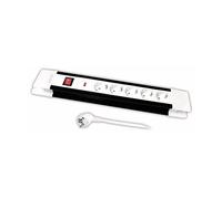 PRESA MULTIPLA LOGILINK LPS211 - 5 prese, cavo 3m, prese Schuko, protezione sovratensioni, interruttore