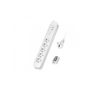 PRESA MULTIPLA LOGILINK LPS402 - 5 prese, cavo 1,5 m, prese tedesche, protezione da sovratensioni