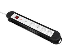 PRESA MULTIPLA MCPOWER KL-04 - 4 prese, cavo 1.4m, prese tedesche, protezione sovratensioni, interruttore